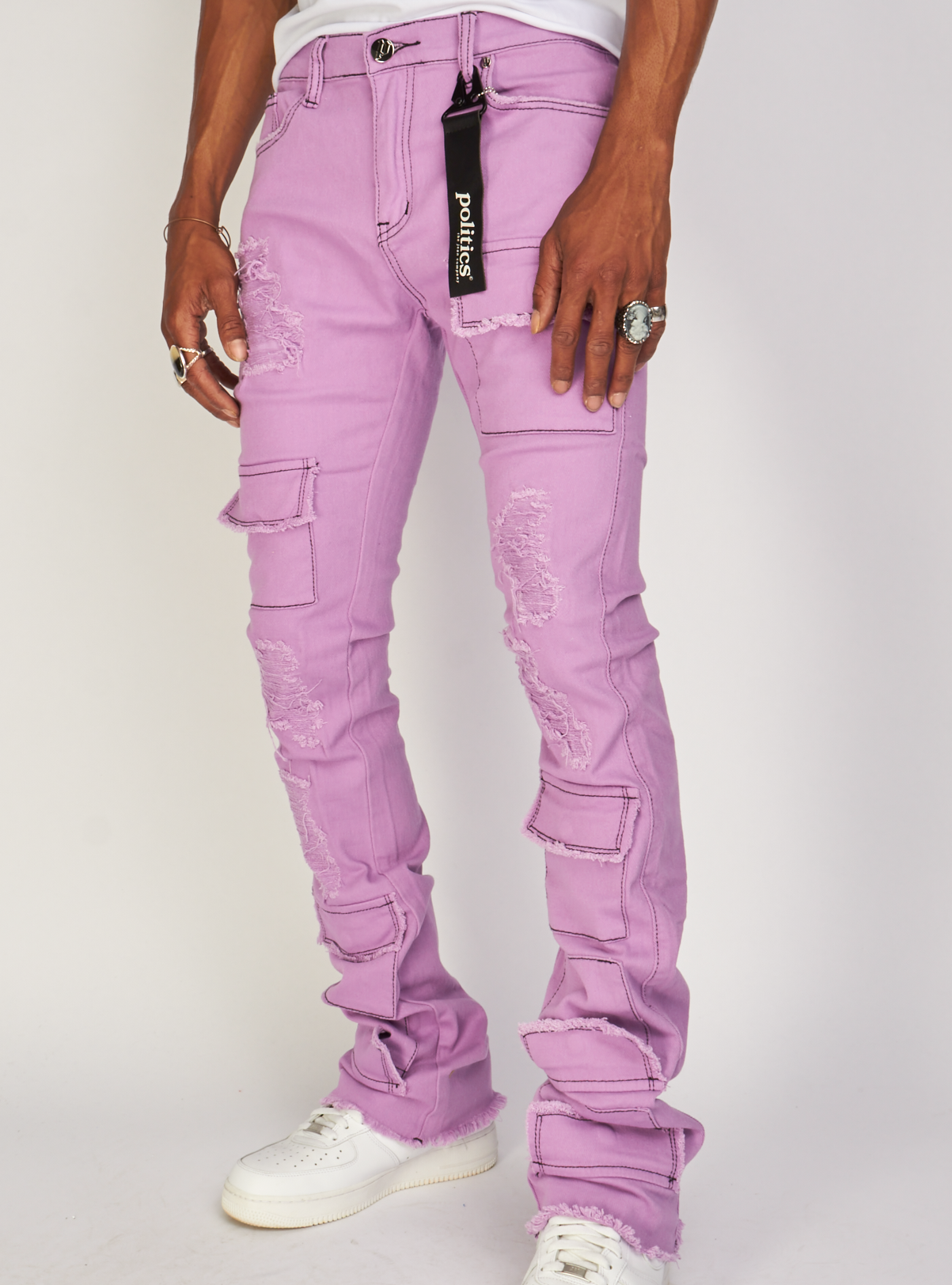 Purple Brand Jeans 2024 Spring Designer Mens Denim Trousers Fashion Pants  Straight Design Retro Streetwear Casual Sweatpants Women R1gl